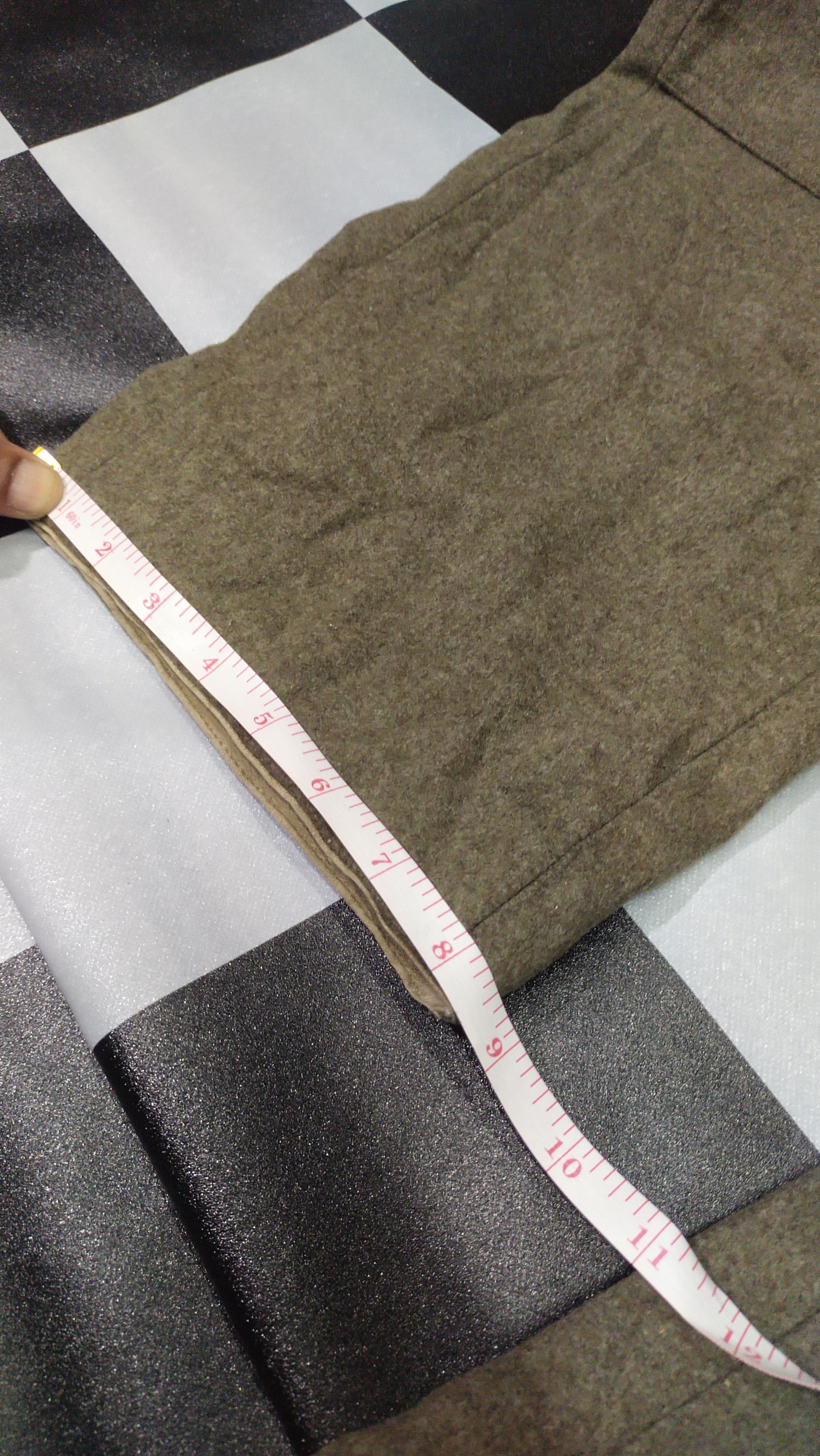 Vintage Vtg 1960s German Army Wool Cargo Pants Size US 30 / EU 46 - 15 Thumbnail