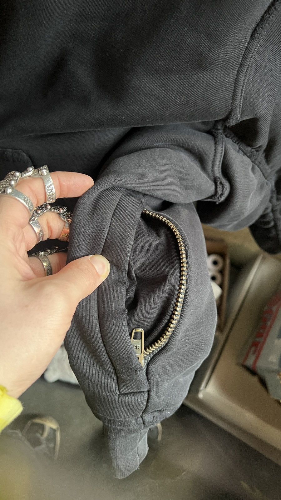 Balenciaga Balenciaga hoodie bomber jacket Size US L / EU 52-54 / 3 - 6 Thumbnail