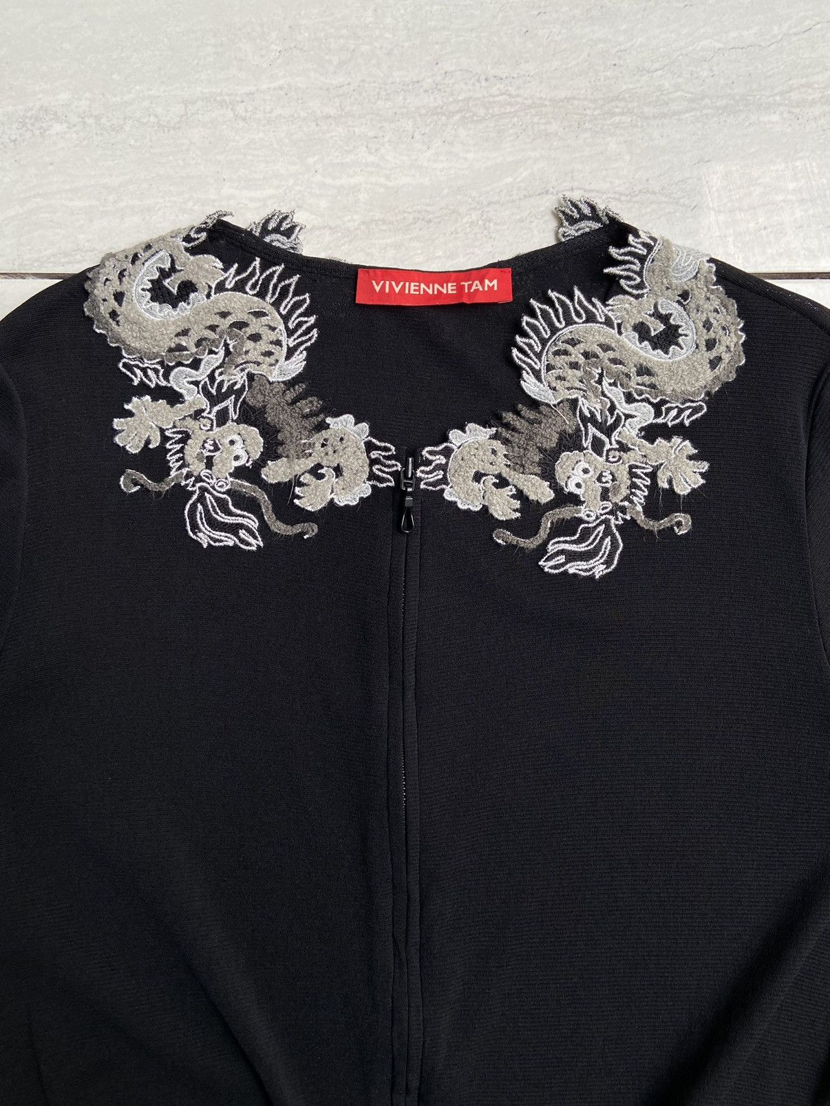 Vivienne Tam VIVIENNE TAM Black Jacket/Cardigan Size XS / US 0-2 / IT 36-38 - 4 Thumbnail