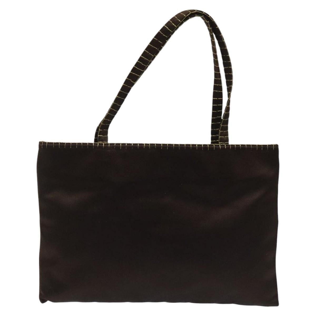 Prada Brown Synthetic Handbag (Pre-Owned) Size ONE SIZE - 1 Thumbnail