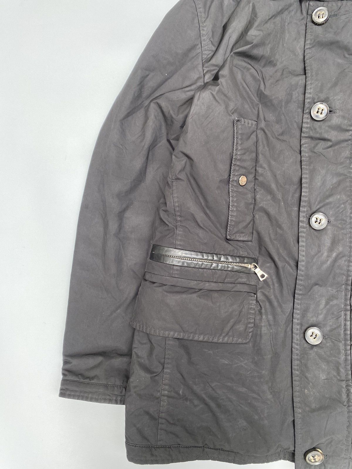 Cortigiani Cortigiani- Canadian Marmot Fur Leather-Trimmed Parka Size US L / EU 52-54 / 3 - 6 Thumbnail
