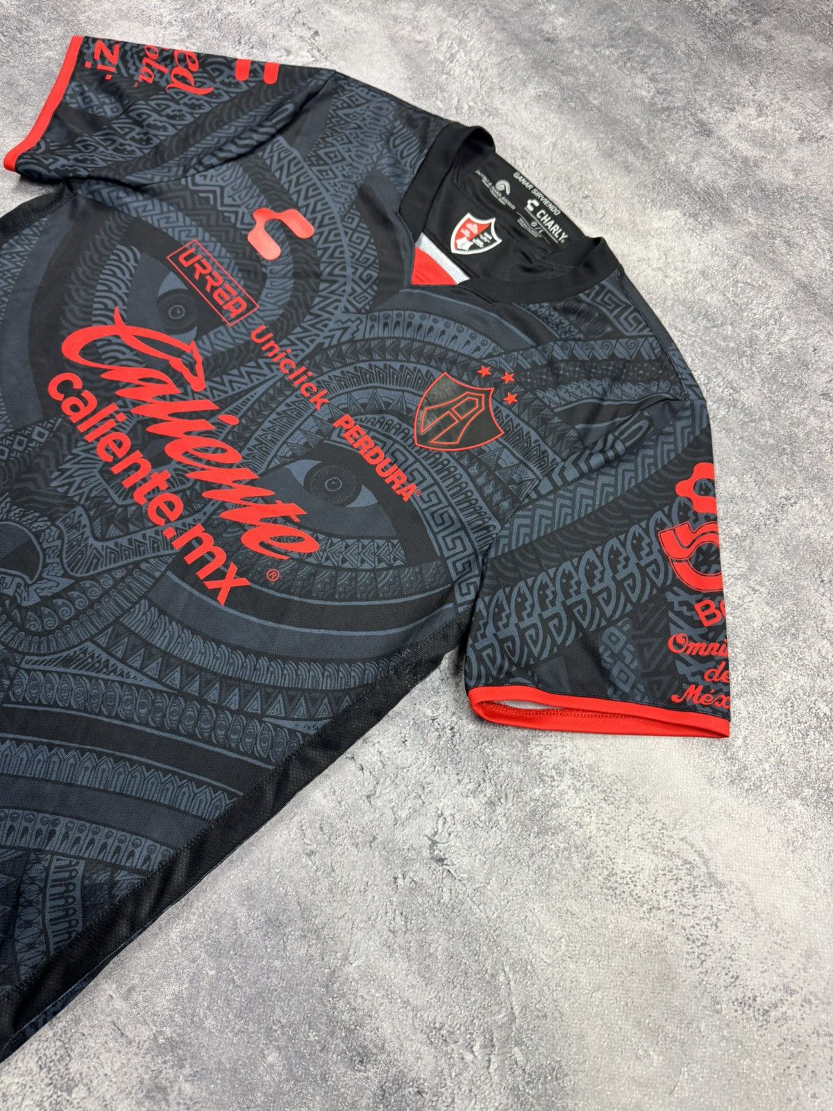 Other FC Charly Atlas 22/23 Jersey Size L Rojinegros Liga MX Size US L / EU 52-54 / 3 - 2 Thumbnail