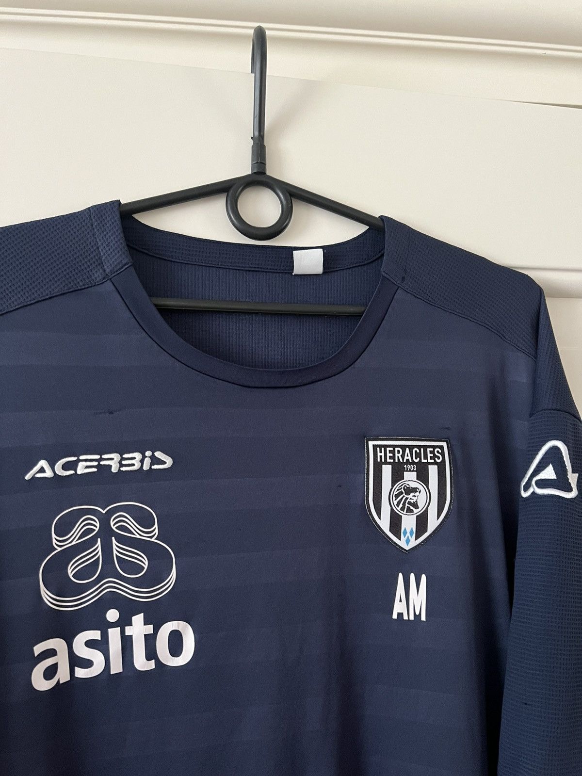 Other Heracles Almelo Acerbis Training Shirt Asito Sponsor Navy Size US XXL / EU 58 / 5 - 5 Thumbnail
