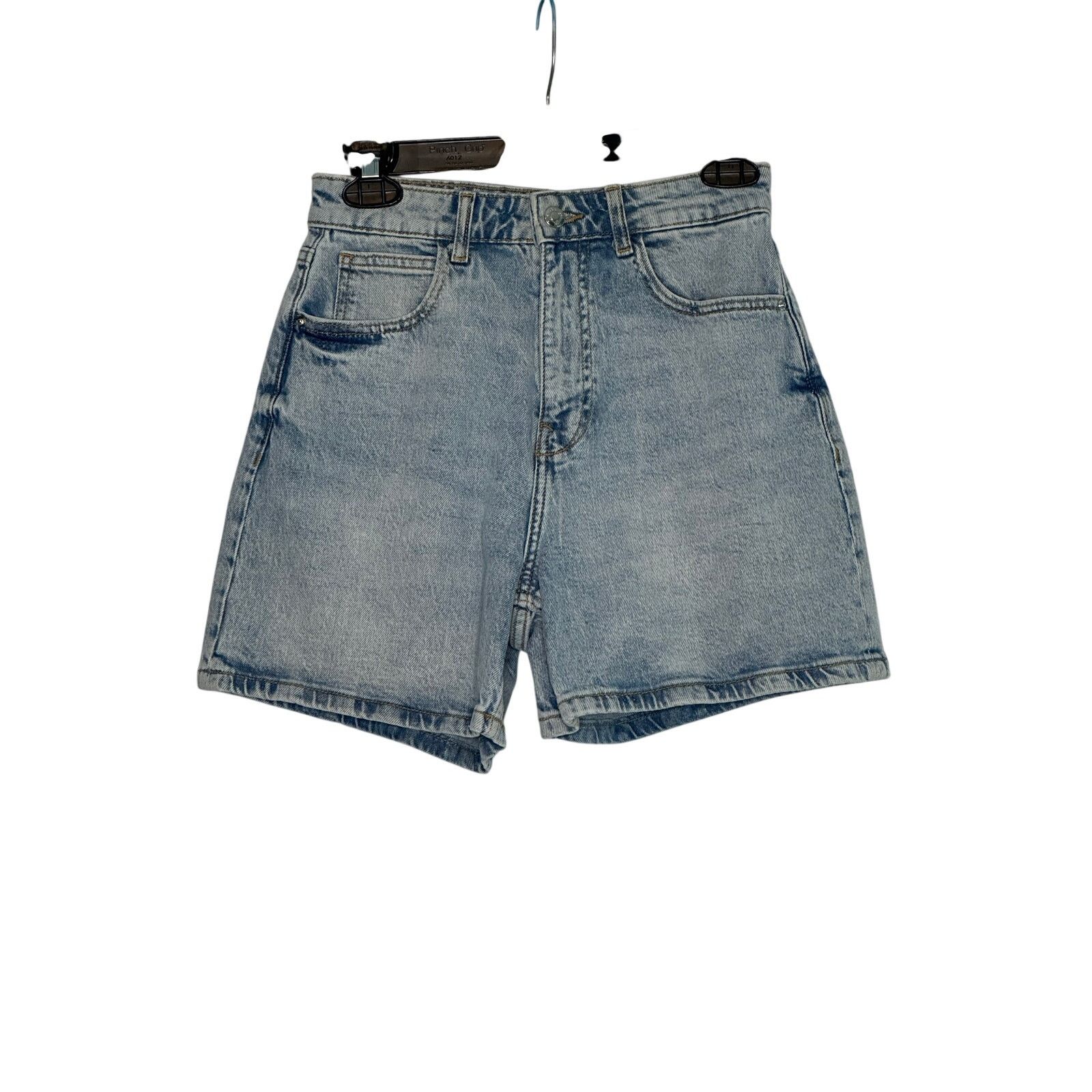 Zara Zara mom fit high waist jean shorts size 2 Size 26" / US 2 / IT 38 - 8 Thumbnail