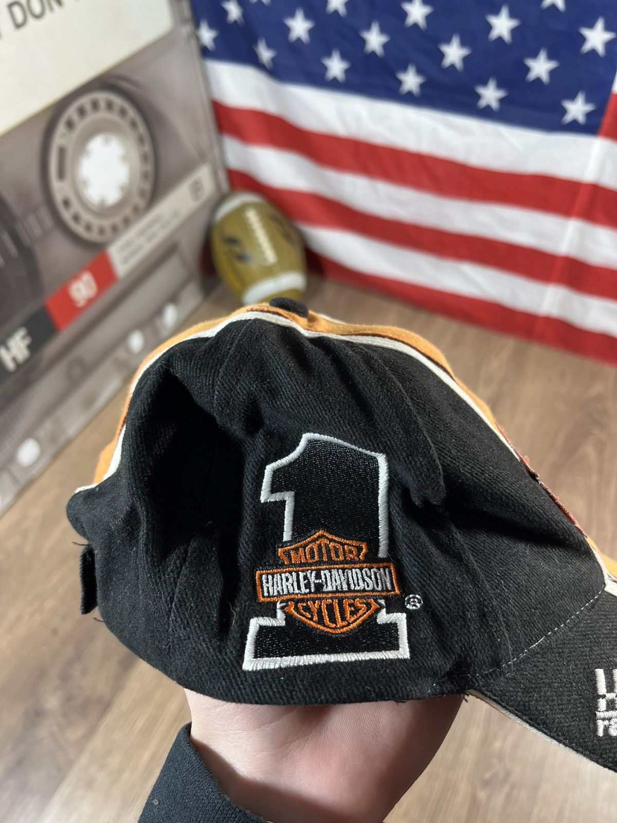 Harley Davidson Harley Davidson Motorcycles Racing Cap Size ONE SIZE - 6 Thumbnail