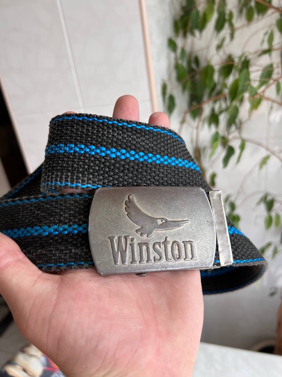 Marlboro × Vintage Vintage Winston cigarette Belt Y2K Style Size ONE SIZE - 1 Thumbnail