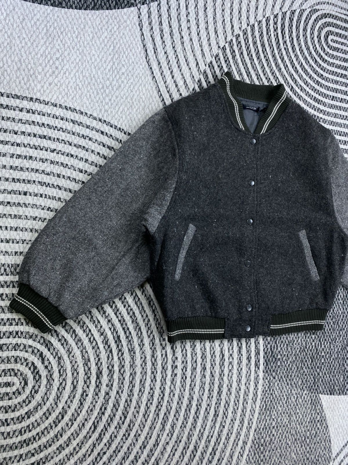 Japanese Brand Vintage Sunford Big Embroidered Varsity Style Bomber Jacket Size US M / EU 48-50 / 2 - 3 Thumbnail