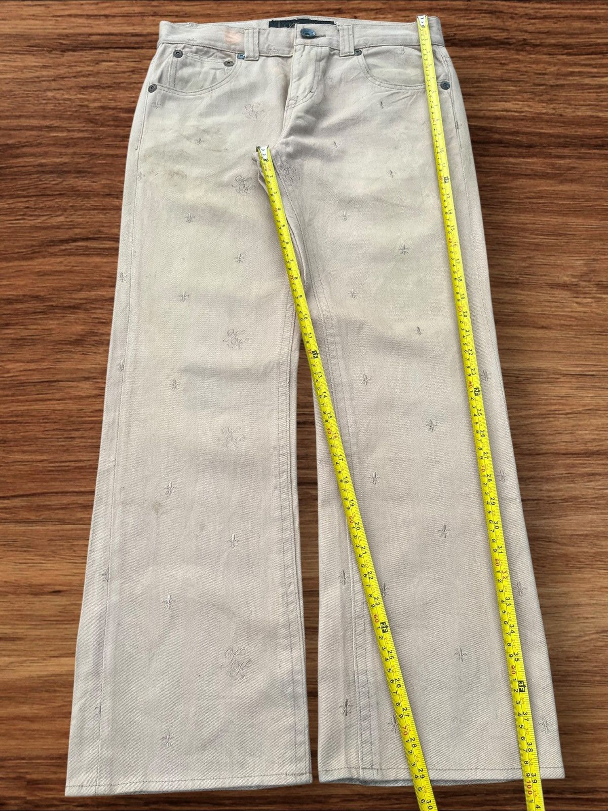 Karl Kani Vintage Karl Kani Dagger Embroidery All Over Loose Leg Pants Size US 32 / EU 48 - 18 Thumbnail