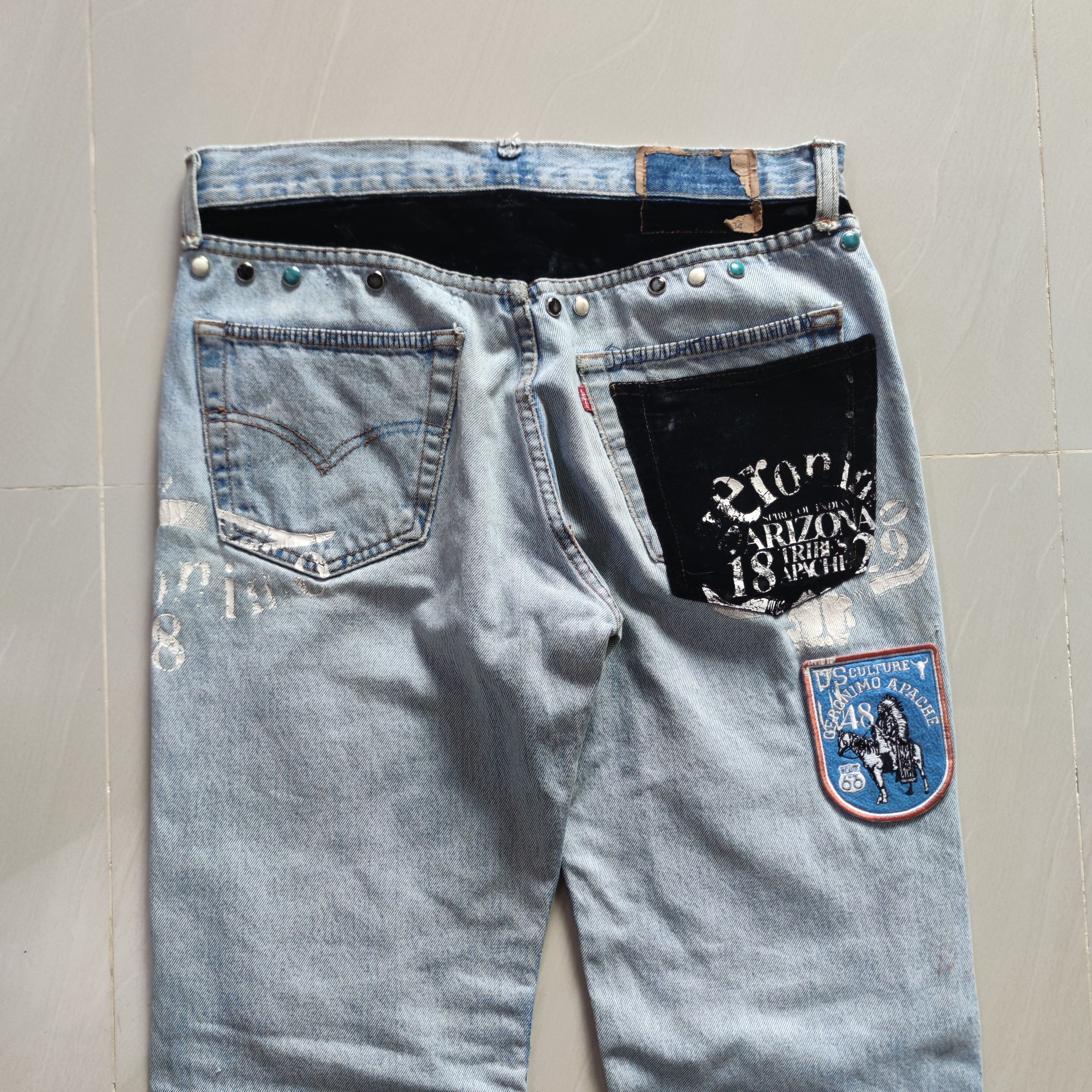 Levi's × Vintage VINTAGE LEVI'S STRAUSS GERONIMO ROUTE 66 MADE IN USA Size US 33 - 2 Thumbnail