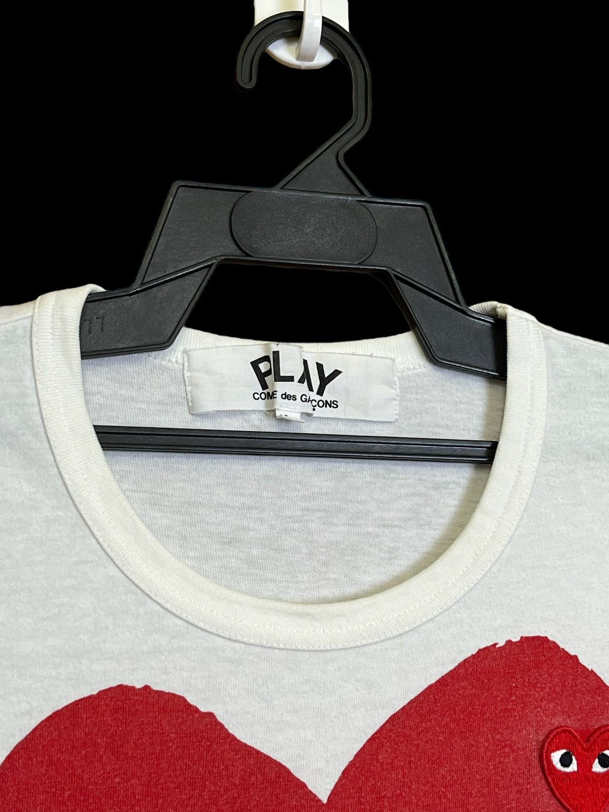 Comme des Garcons PLAY ICONIC🔥PLAY COMME DES GARCONS CDG RED HEART TEE SHIRT Size US M / EU 48-50 / 2 - 5 Thumbnail