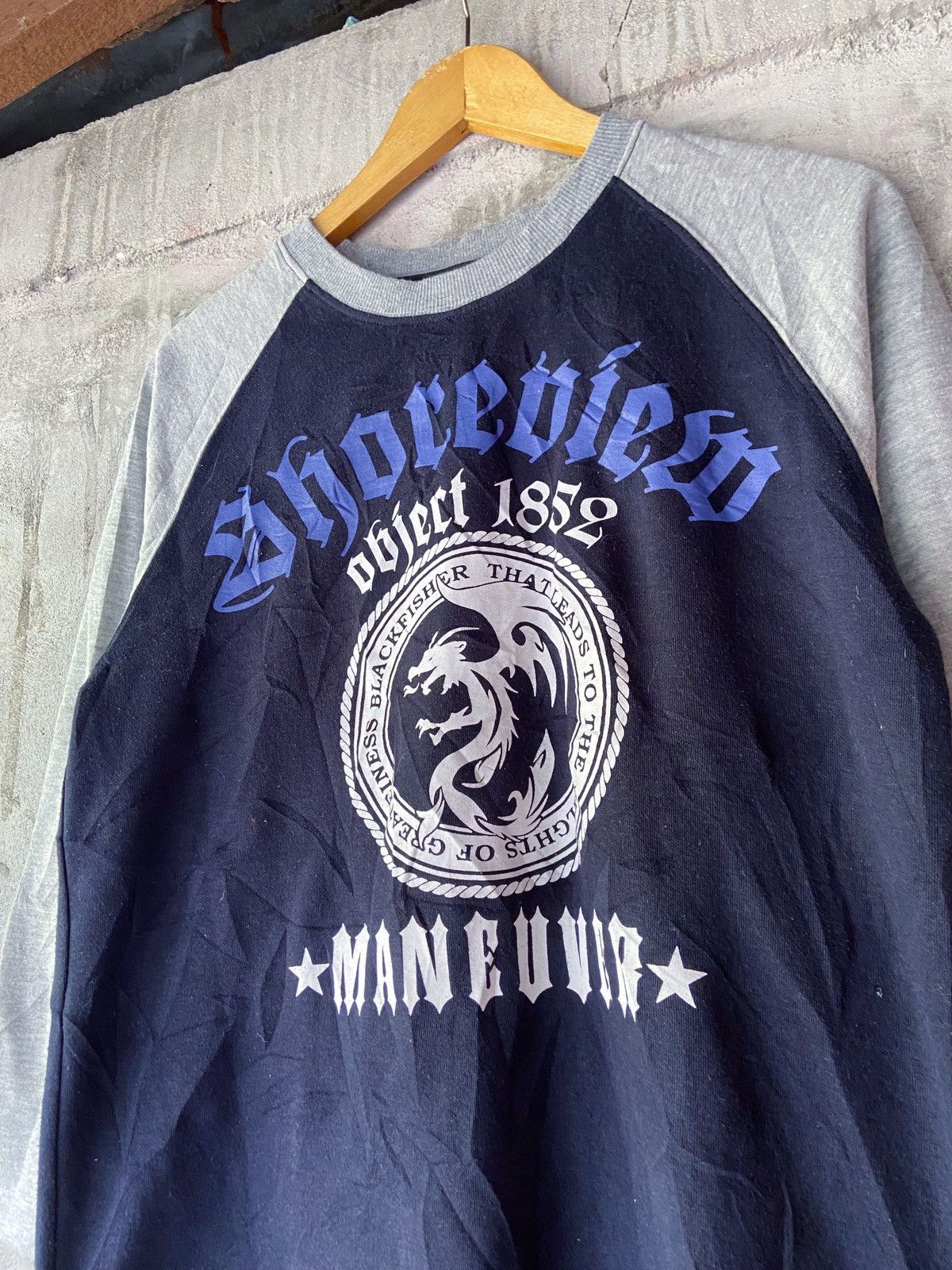 Hysteric Glamour LALA SALAMA DRAGON JAPANESE RAGLAN TEE Size US M / EU 48-50 / 2 - 2 Thumbnail