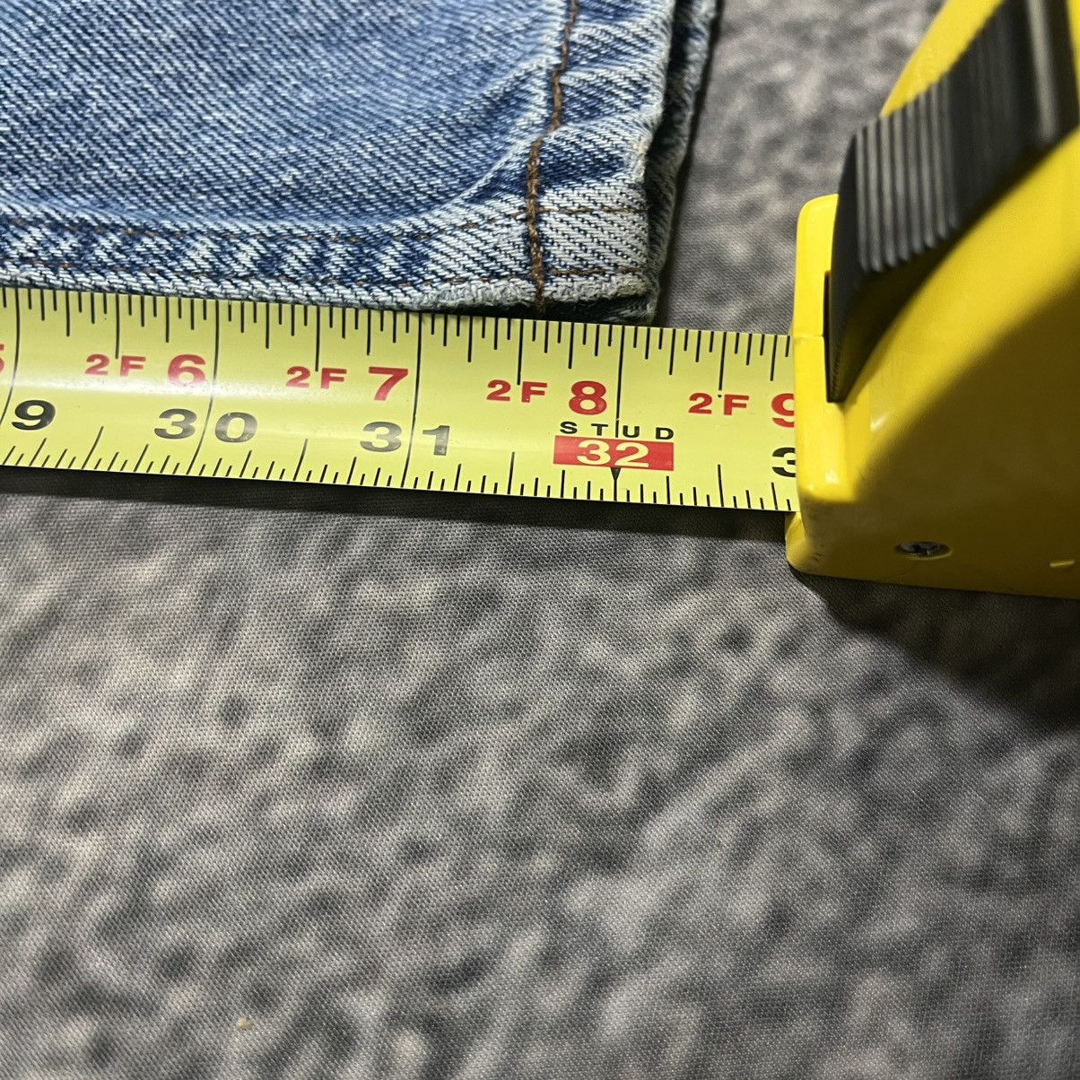 Harley Davidson Vintage 90s Harley Davidson Blue Denim Jeans 34x30 Size US 34 / EU 50 - 14 Thumbnail