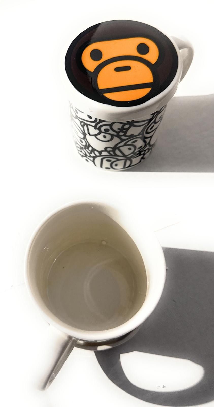 Bape BAPE Baby Milo Coffee Mug w/ Saucer - All Over Print Size ONE SIZE - 3 Thumbnail