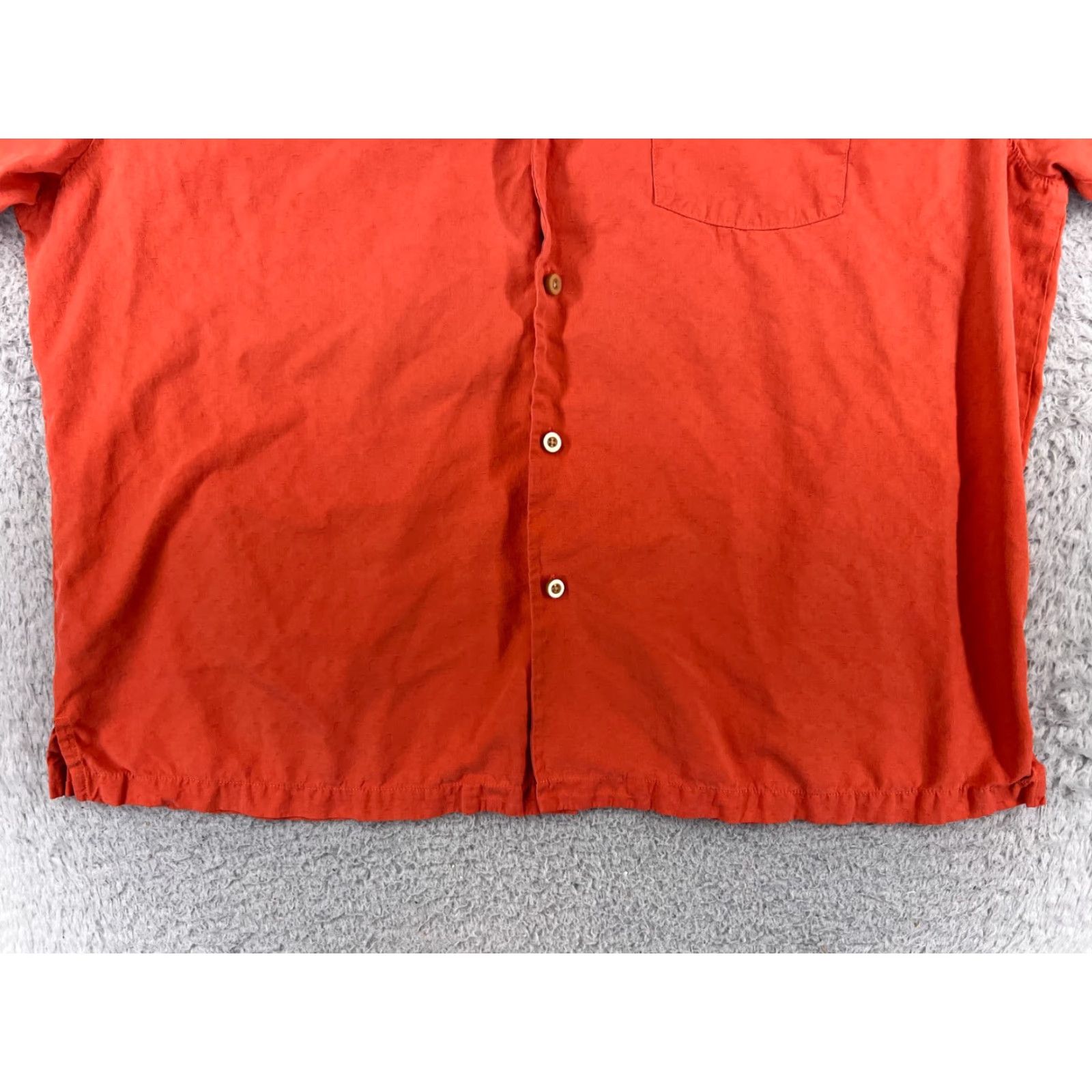 Tommy Bahama Tommy Bahama Shirt Men Extra Large Red 100% Silk Button Up Hawaiian Pocket READ Size US XL / EU 56 / 4 - 5 Thumbnail