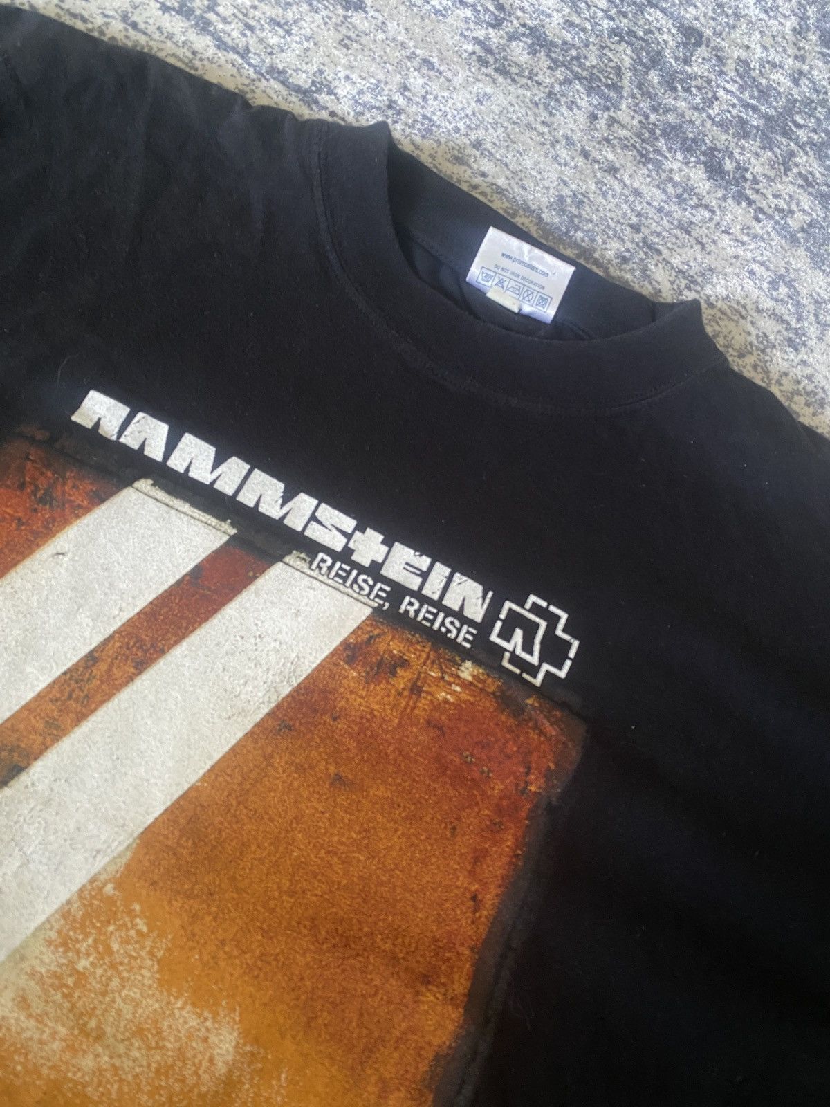 Band Tees Rammstein reise reise ultra rare fullprint vintage te 00s Size US L / EU 52-54 / 3 - 4 Thumbnail
