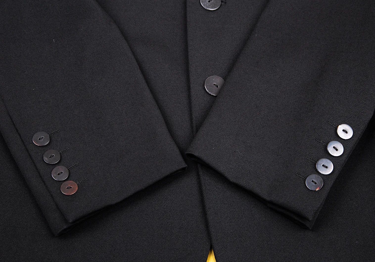 Jean Paul Gaultier Wool Gabardine Jacket in Black Size 50 Size US M / EU 48-50 / 2 - 11 Thumbnail