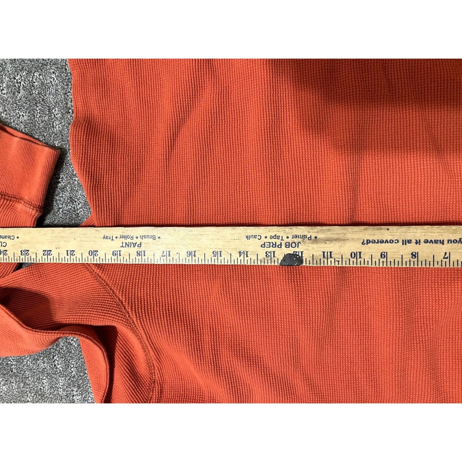 Lands' End Lands' End Sweater Shirt Mens Large L 42-44 Orange Crew Neck Pullover Knit Cotton 100% Vintage? No; All Seasons Classic American Fashion Mens Size US L / EU 52-54 / 3 - 4 Thumbnail