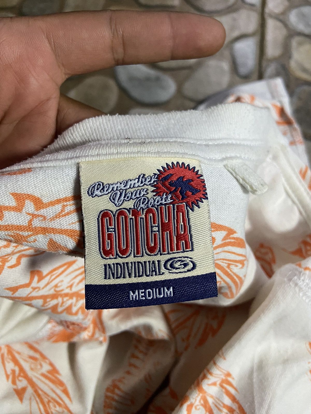 Gotcha × Japanese Brand vintage Y2K gotcha full print t-shirt back and forth Size M / US 6-8 / IT 42-44 - 7 Thumbnail