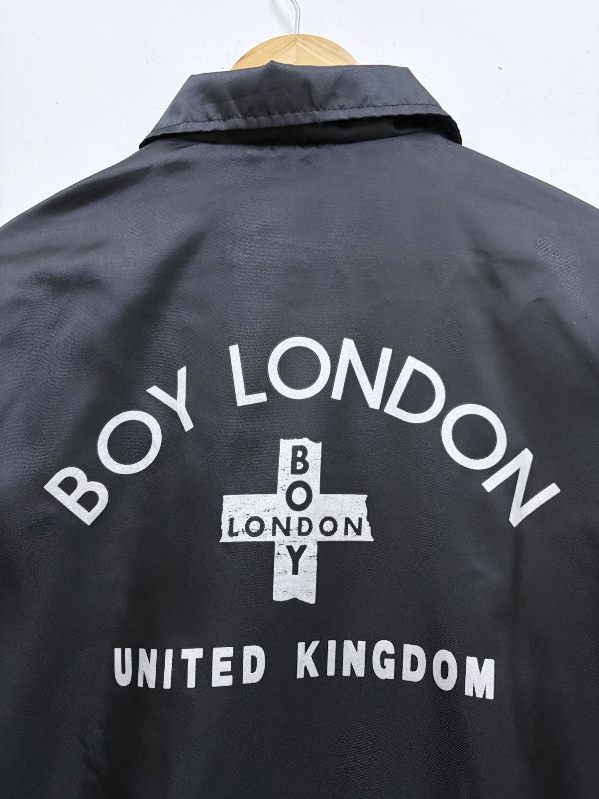 Boy London Vintage 90's Boy London United Kingdom Rebel Coach Jacket Size US M / EU 48-50 / 2 - 6 Thumbnail
