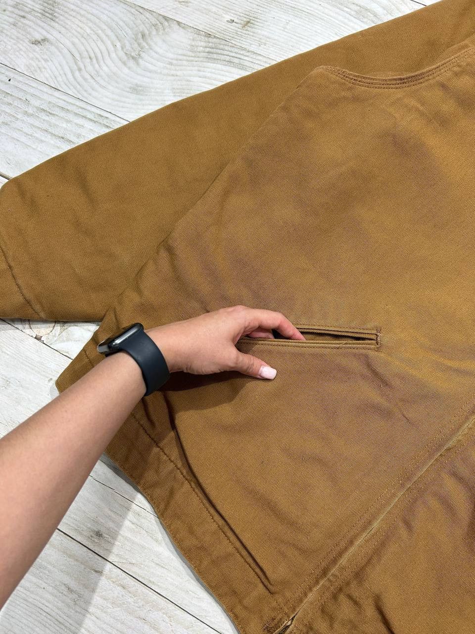 Carhartt Vintage Carhartt Detroit Jacket Work 90s Orenge/Brown Size US XXL / EU 58 / 5 - 11 Thumbnail