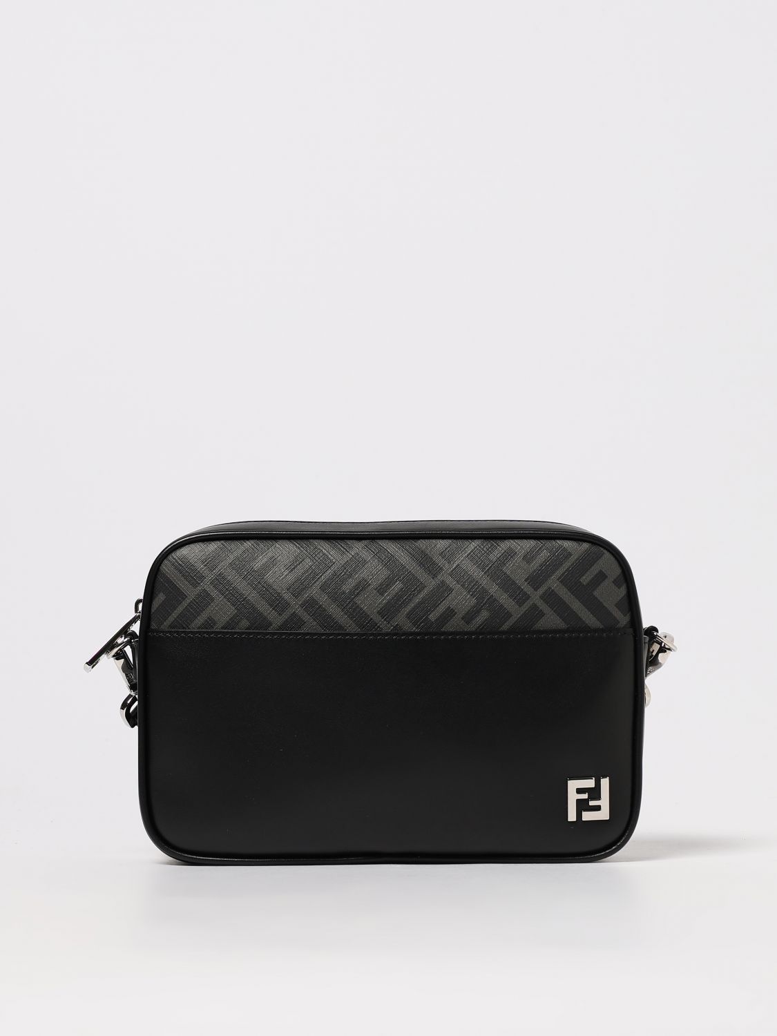 Fendi Fendi Shoulder Bag Men Black Size ONE SIZE - 1 Thumbnail
