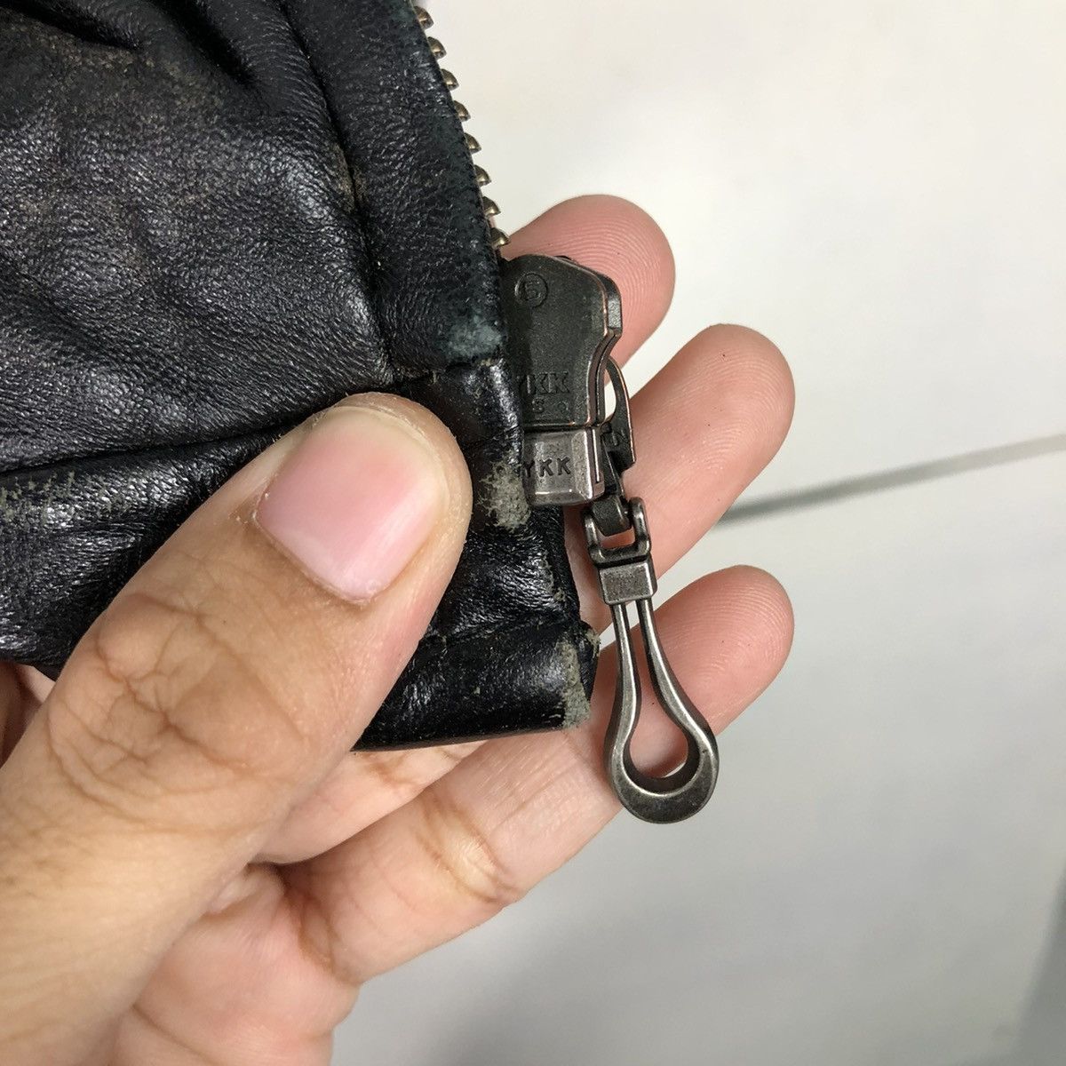 Japanese Brand 🔥VINTAGE BIKER LEATHER JACKET MALE & CO 14th ADDICTION Size US M / EU 48-50 / 2 - 19 Thumbnail