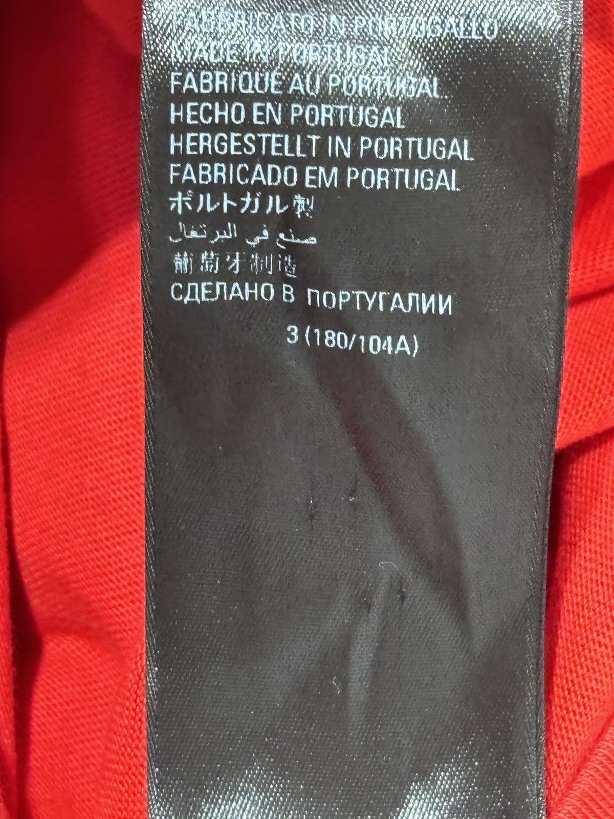Balenciaga Balenciaga Small Logo Red Tee Size US L / EU 52-54 / 3 - 12 Thumbnail
