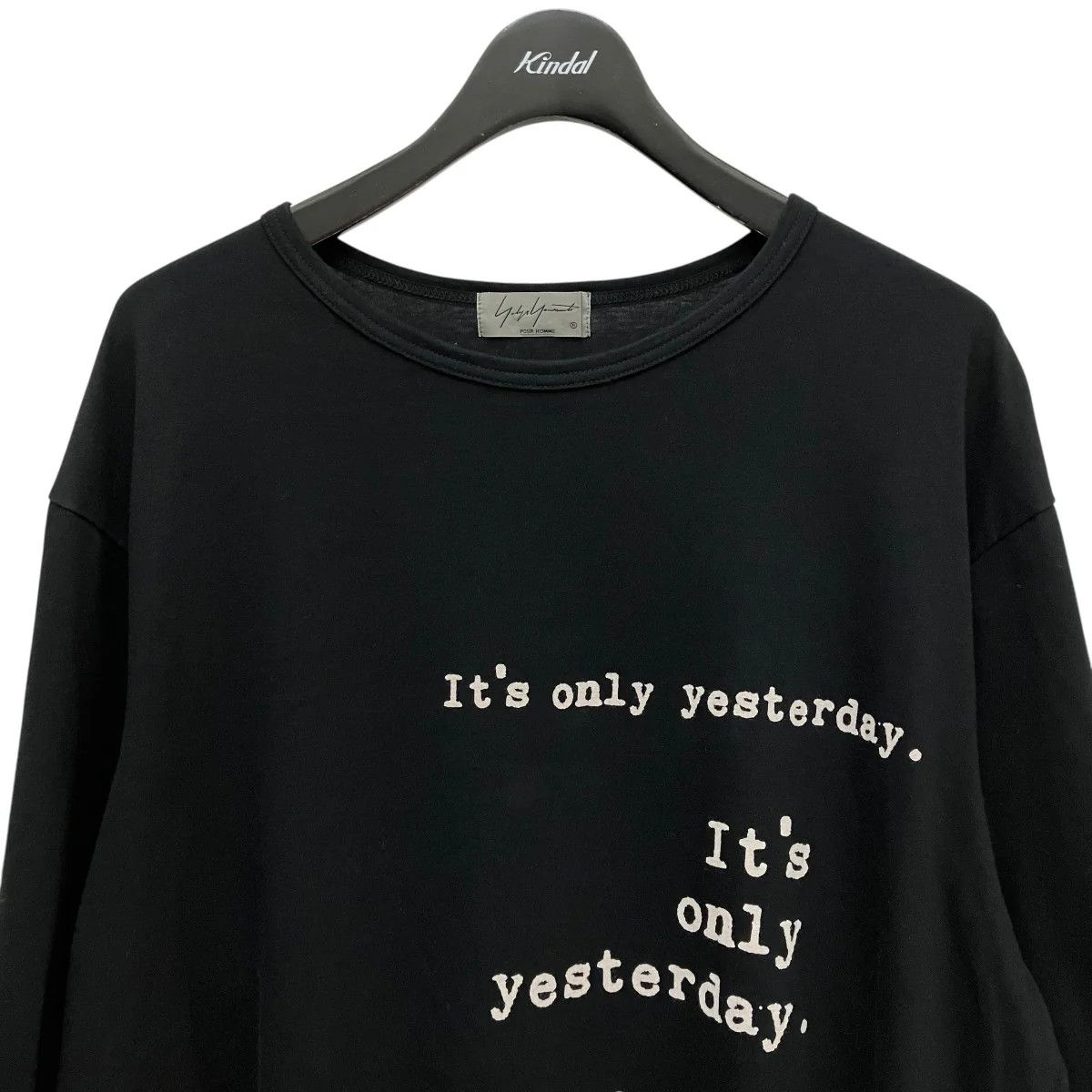 Yohji Yamamoto Yohji Yamamoto pour homme/ Long/sleeve T-shirt Size US L / EU 52-54 / 3 - 3 Thumbnail