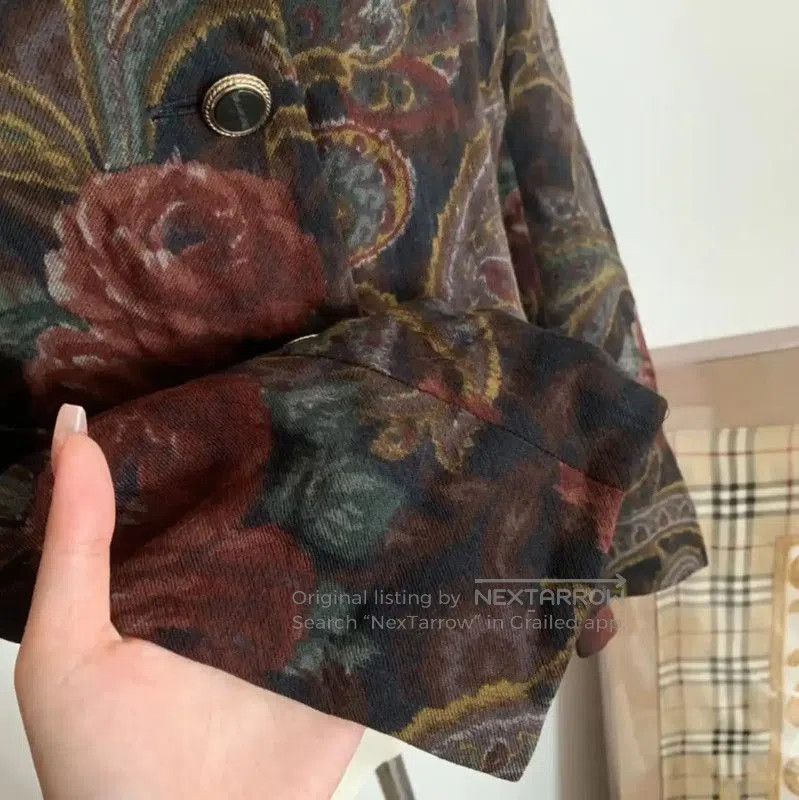 Burberry Burberry Multicolor Wool Women's Top. Size M / US 6-8 / IT 42-44 - 4 Thumbnail