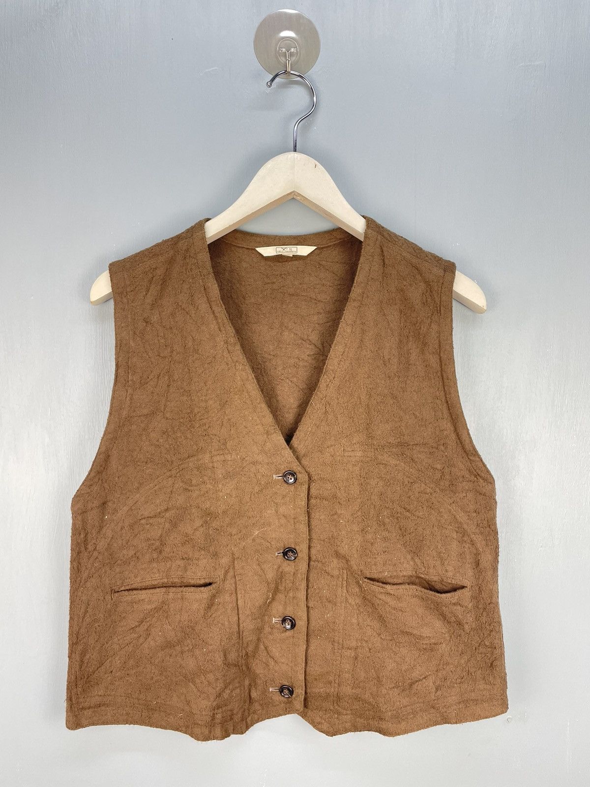 Vintage Vintage 80s Yohji Yamamoto vest Size US M / EU 48-50 / 2 - 1 Thumbnail