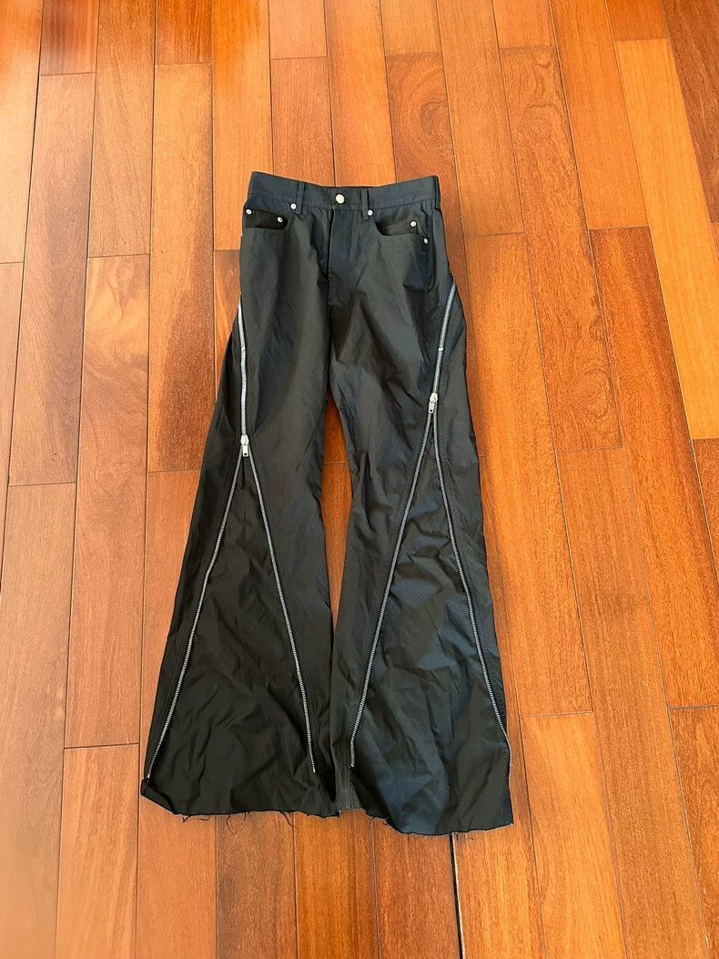 Rick Owens Rick Owens Rick Owens Banana Pants with Zippers-2507 Size US 29 - 1 Thumbnail