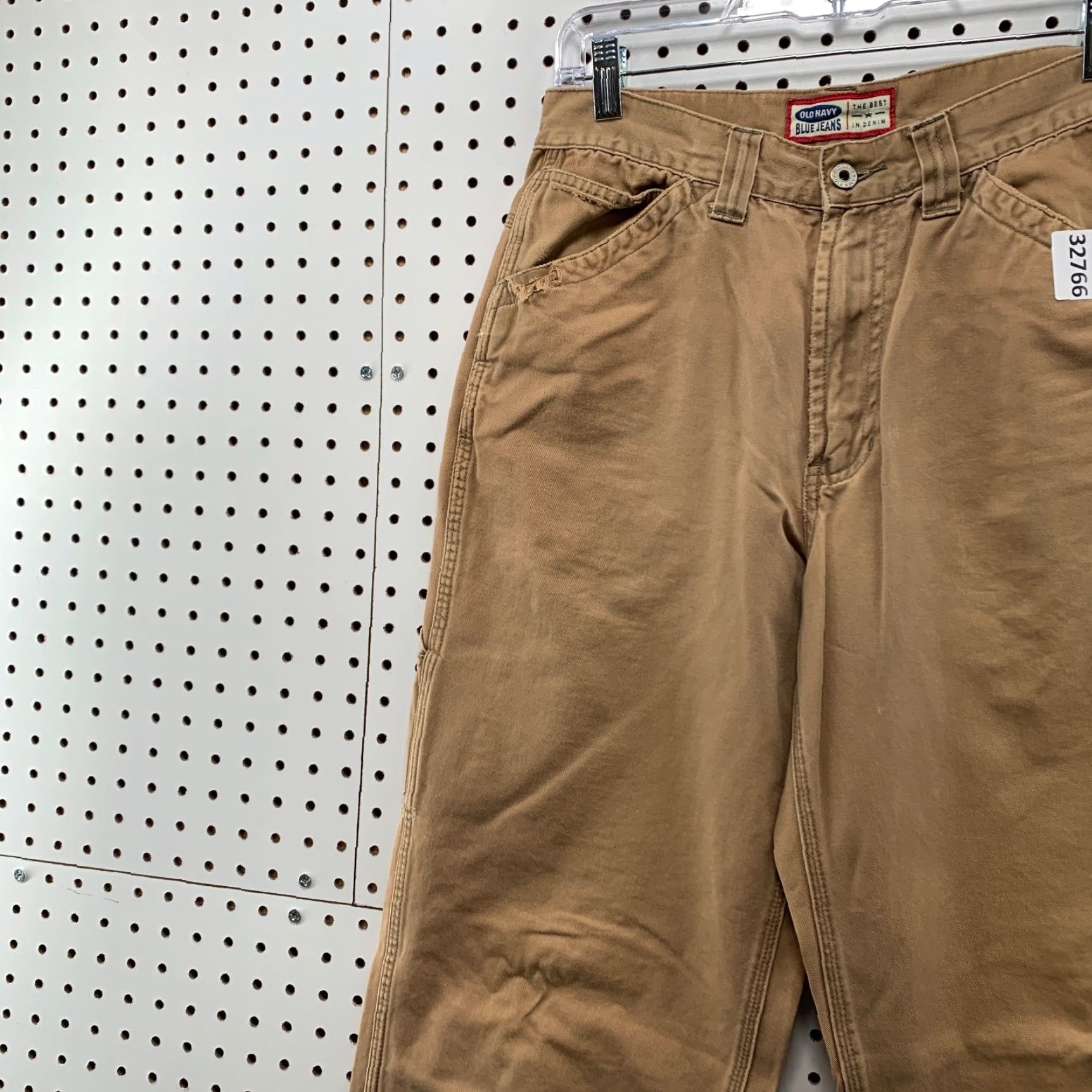 Old Navy VINTAGE Old Navy Canvas Carpenter Pants Mens FITS 28x30.5 Brown Workwear Size US 28 / EU 44 - 6 Thumbnail