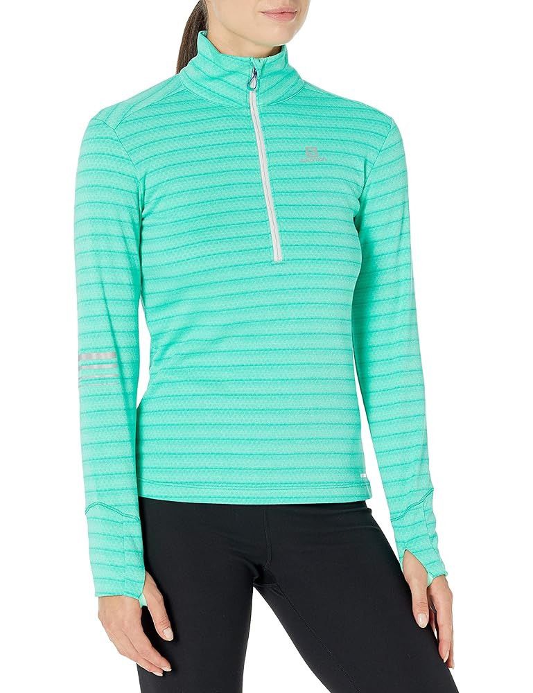 Salomon Salomon Womens Lightweight Aqua LS Top Half Zip Size - XS/S Size XS / US 0-2 / IT 36-38 - 1 Thumbnail