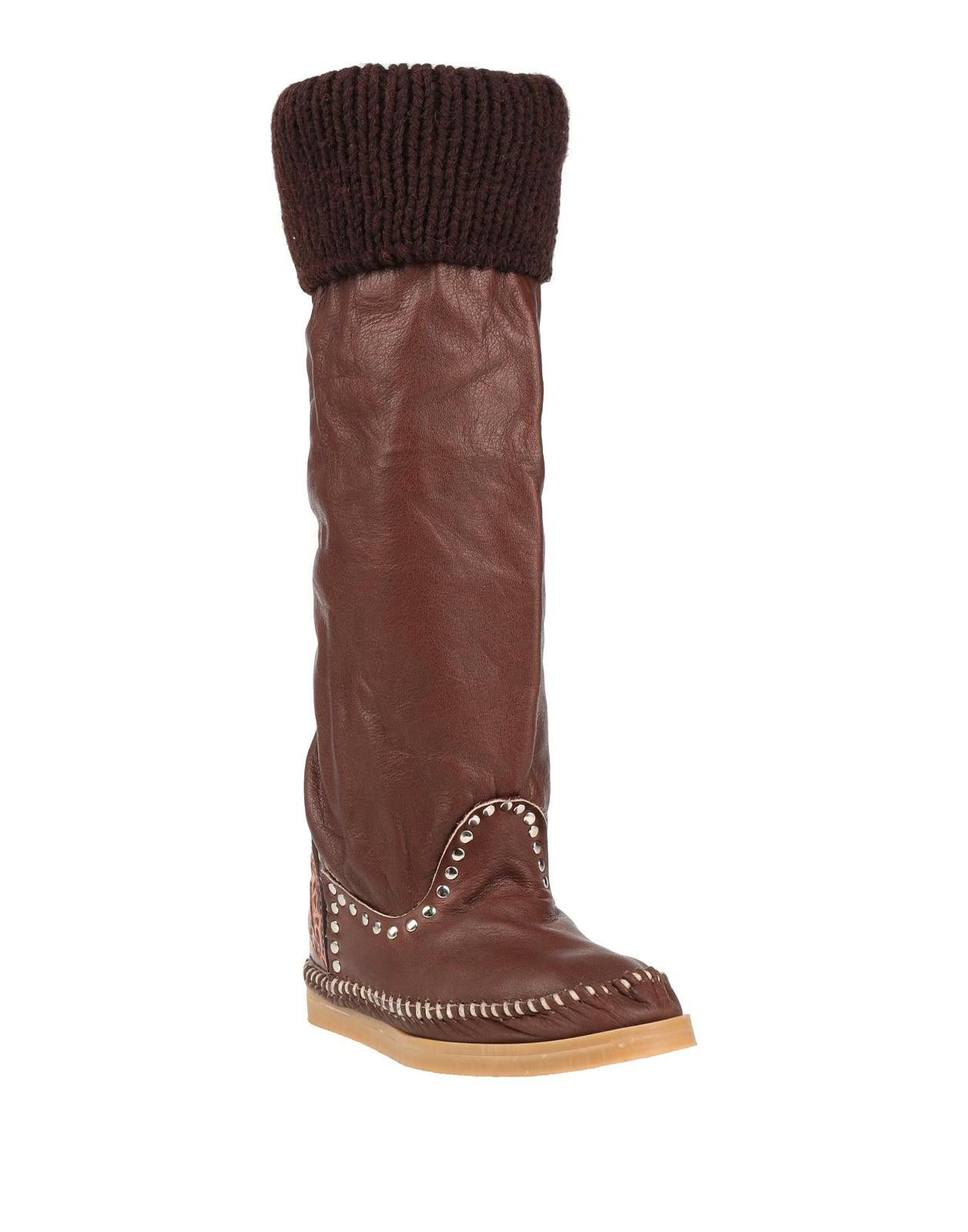 Lira LdiR L'ARTIGIANO DI RICCIONE Brown Indianini boots SzEU7 US6 Size US 6 / IT 36 - 2 Thumbnail