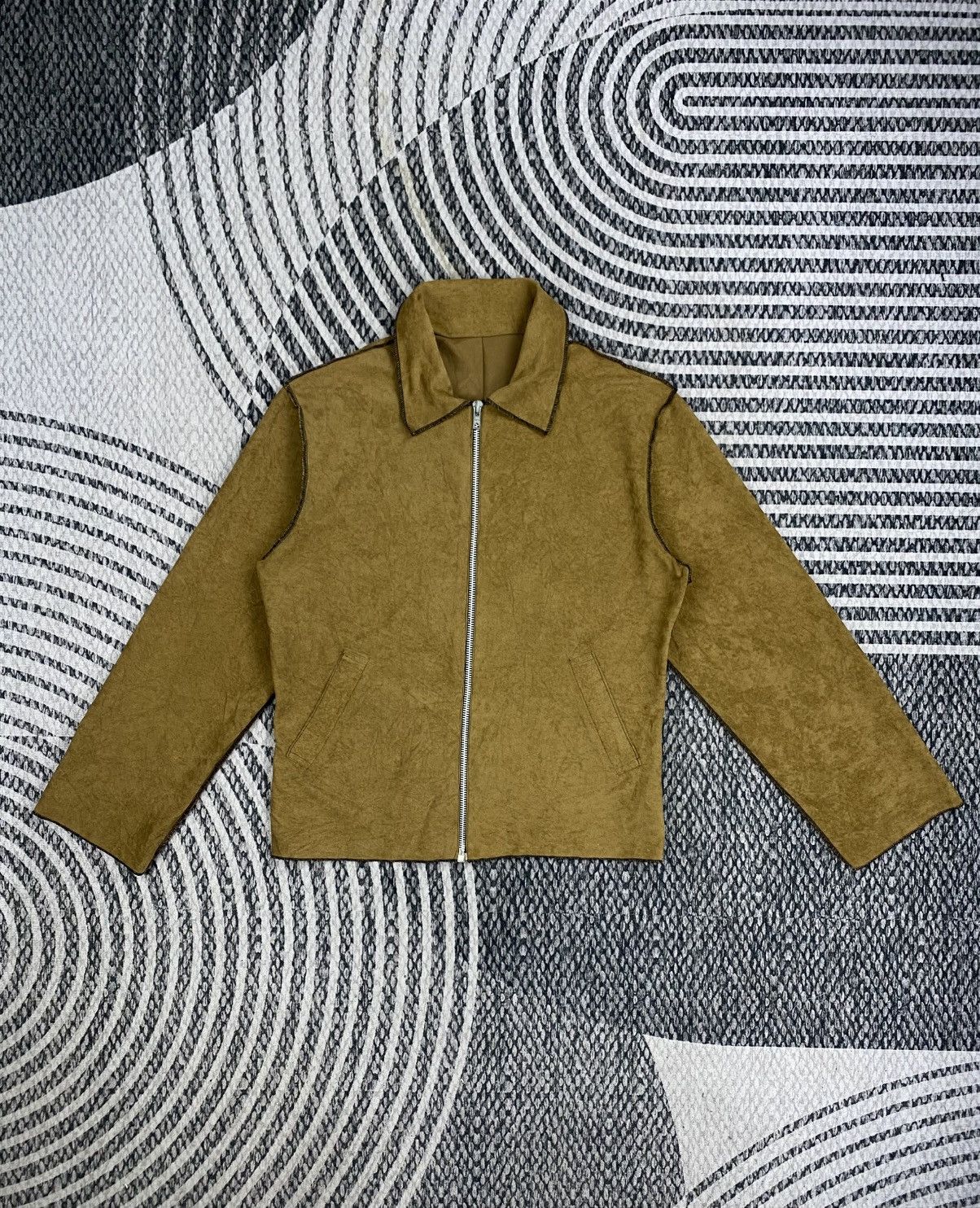 Jean Colonna 🔥RARE 90s JEAN COLONNA Brown Zipper Jacket Size S / US 4 / IT 40 - 1 Thumbnail
