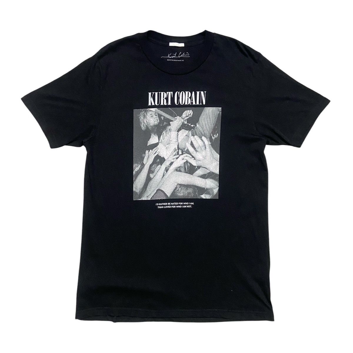 Kurt Cobain Nirvana Band Tee