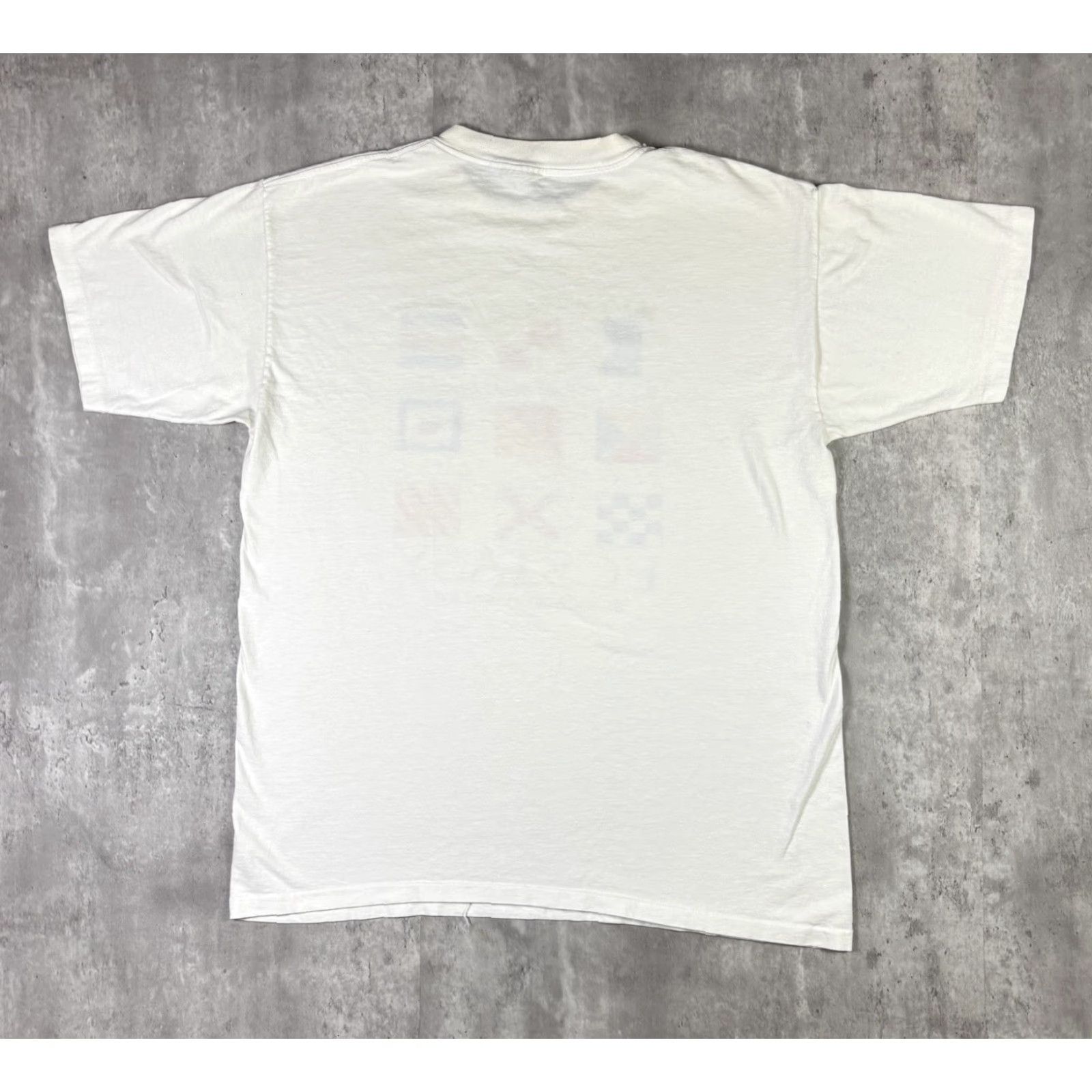 Vintage VINTAGE Carnival Cruise Promo T Shirt Signle Stitch 90s 2XL White Cotton Graphic Print Stitch Mens Shirts Art 101 Dalmatians Buddys Outfit Size US XXL / EU 58 / 5 - 2 Thumbnail