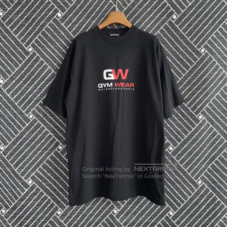 Balenciaga Balenciaga Printed Short Sleeve Raglan Sleeve T-Shirt Size US XS / EU 42 / 0 - 1 Thumbnail