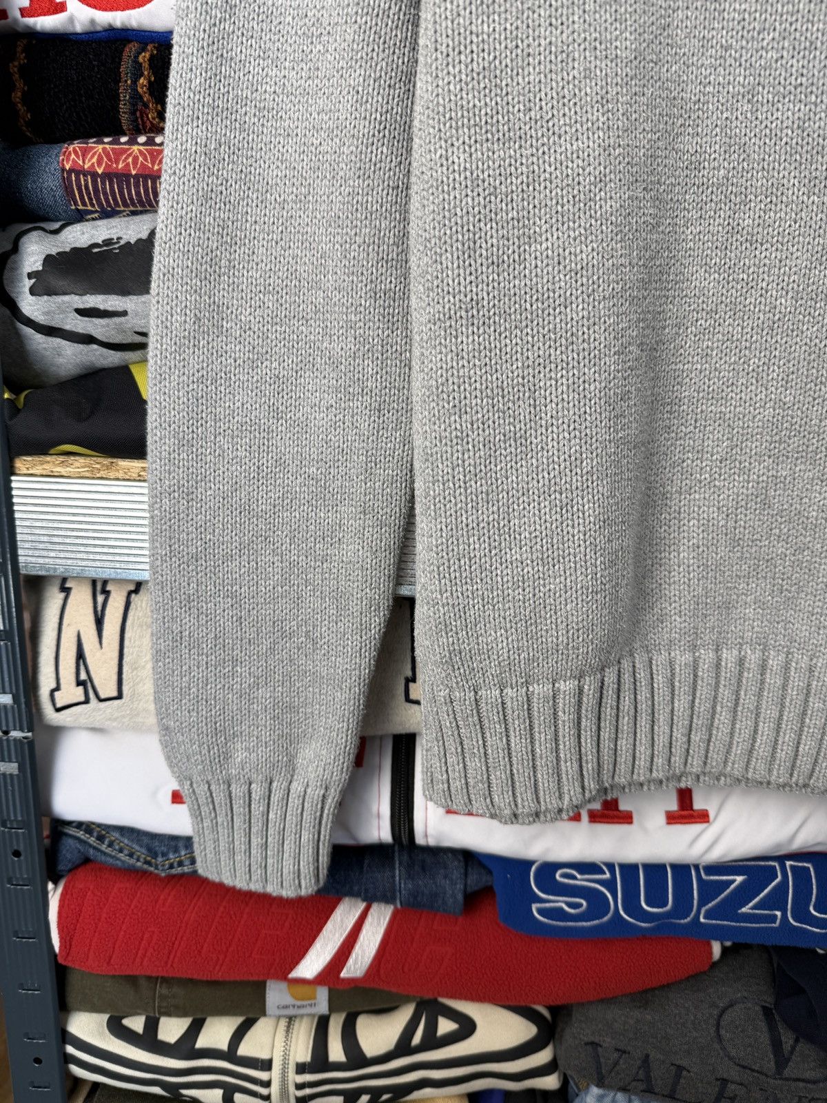 Polo Ralph Lauren Polo Ralph Lauren Knit Gray Sweater Cotton Mens Size US M / EU 48-50 / 2 - 6 Thumbnail