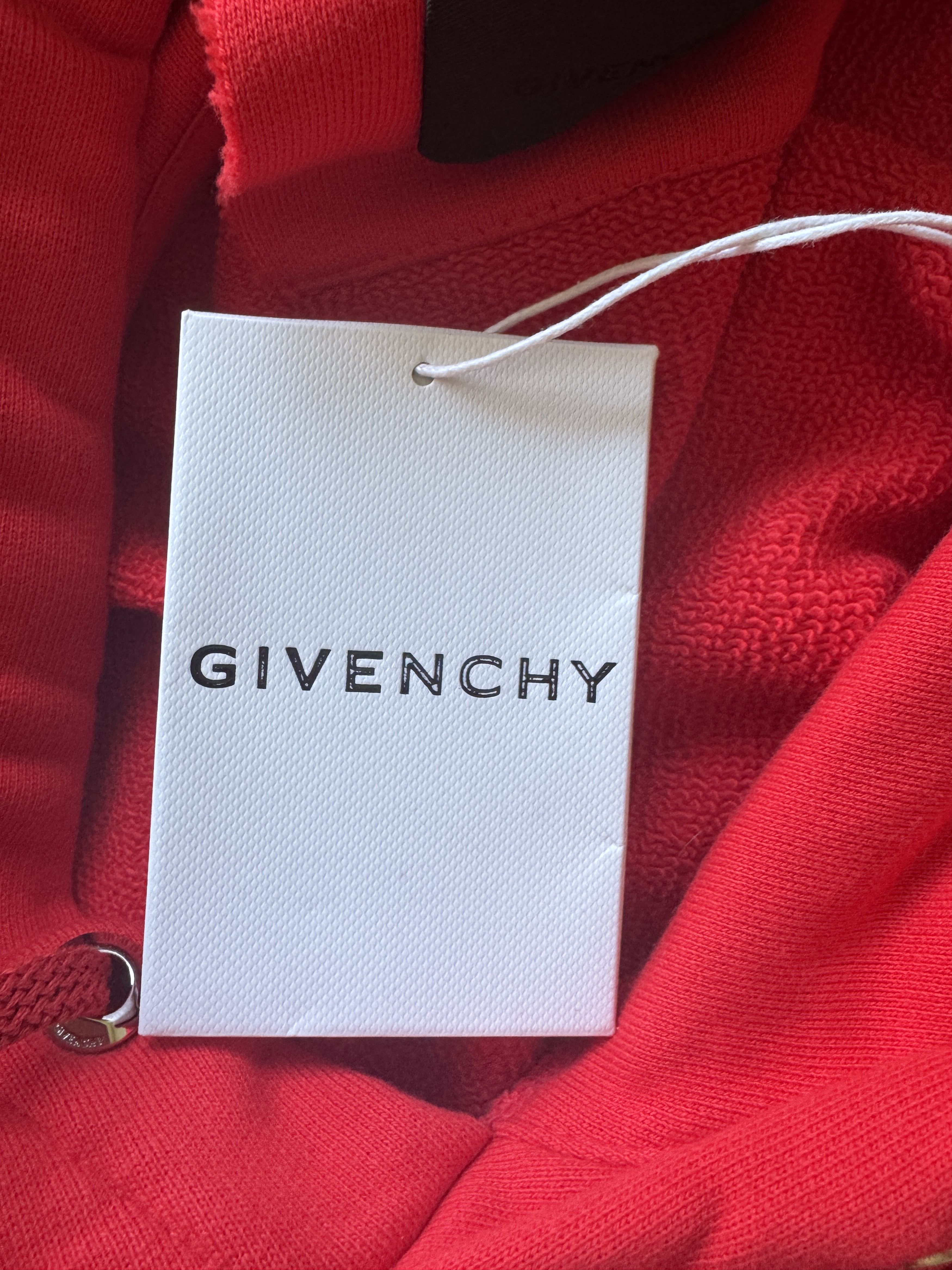 Givenchy Lunar New Year 2022 Red Hoodie Size US XL / EU 56 / 4 - 13 Thumbnail