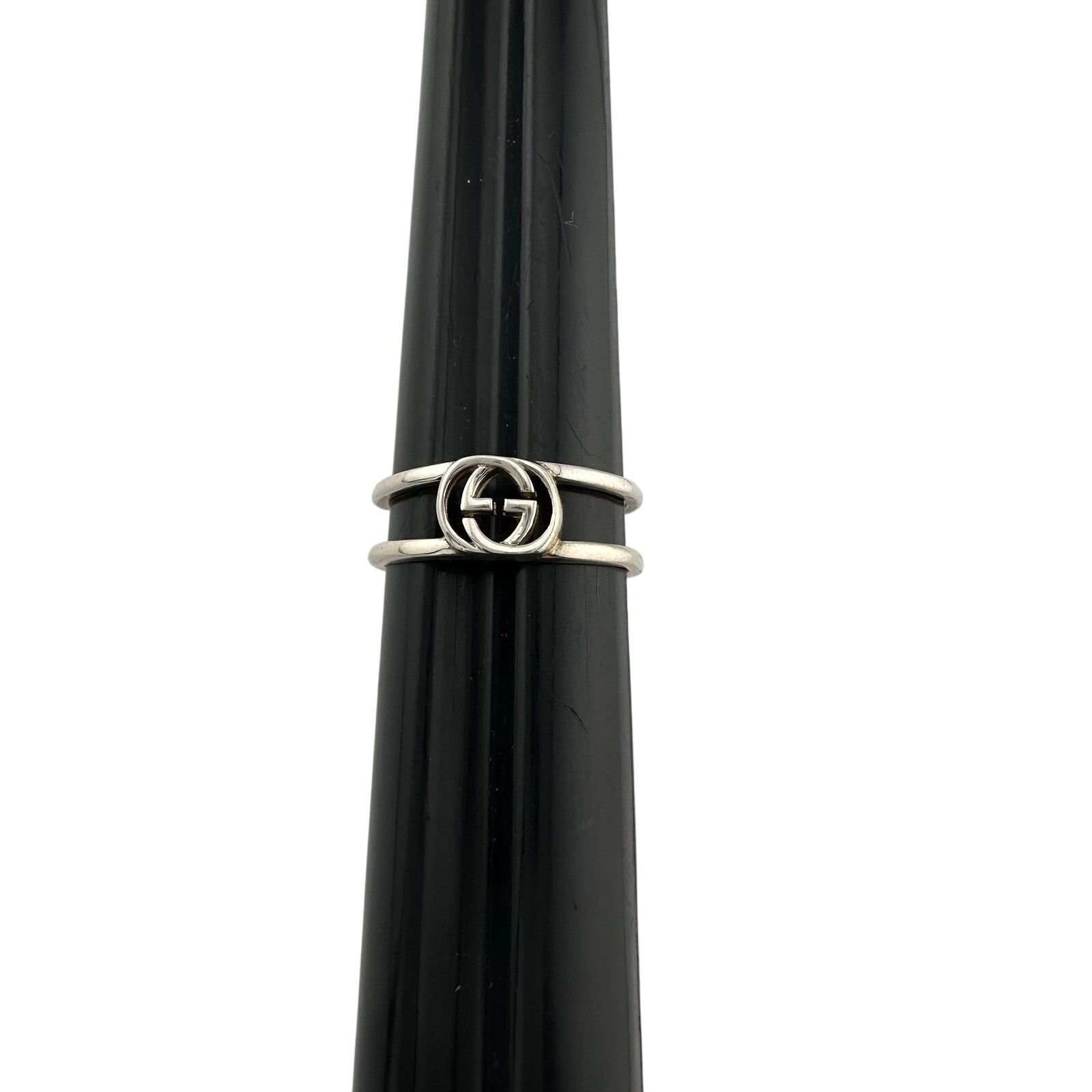 Gucci Gucci Interlocking G Open Band Ring Size 5.75 (11) Size ONE SIZE - 13 Thumbnail