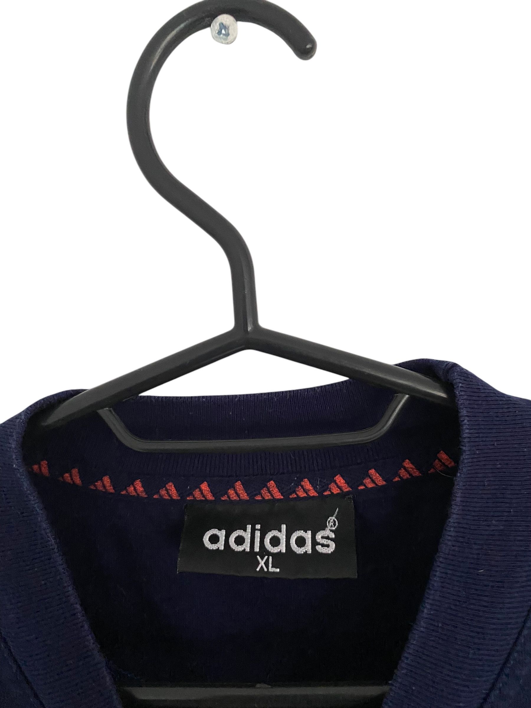 Adidas × Vintage 90s' Adidas embroiered spellout t-shirt Size US XL / EU 56 / 4 - 2 Thumbnail