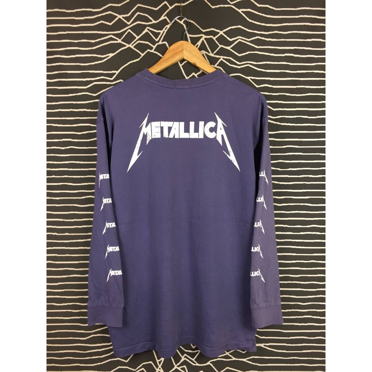 Band Tees × GU × Metallica GU X Metallica Young Metal Attack Long Sleeve Tee Size US L / EU 52-54 / 3 - 9 Thumbnail