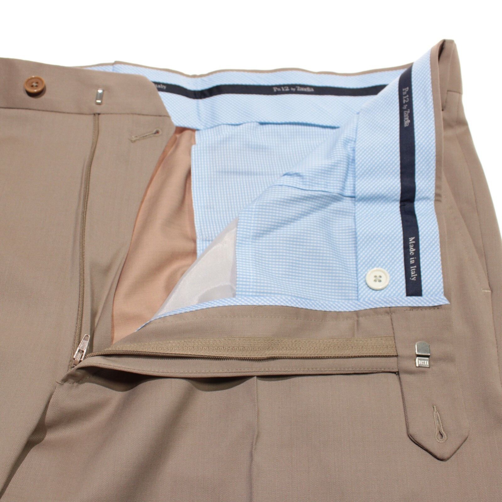 Zanella Zanella New with tags Dress Pants Size 44 US In Beige Size US 44 / EU 60 - 3 Thumbnail