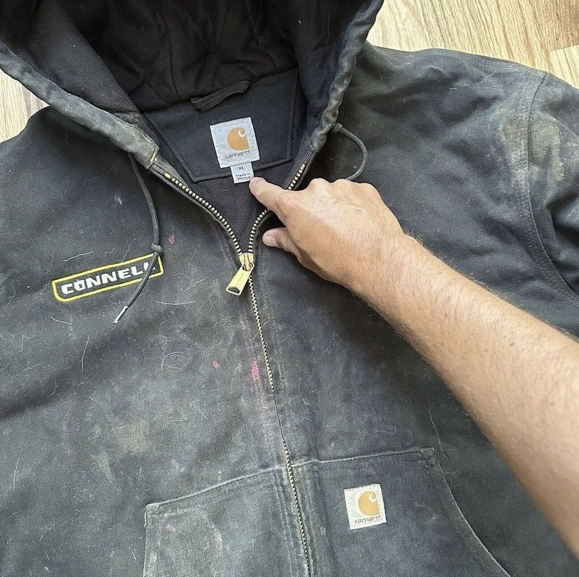 image of Carhartt Jacket in Black, Men's (Size XL)