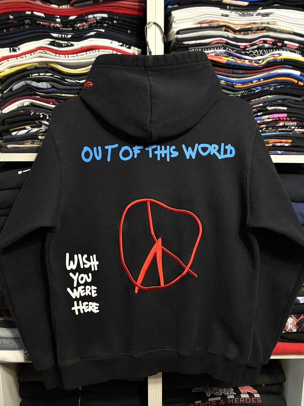 Travis Scott Travis Scott Astroworld World Peace Thrills Chills Hoodie Size US S / EU 44-46 / 1 - 10 Thumbnail