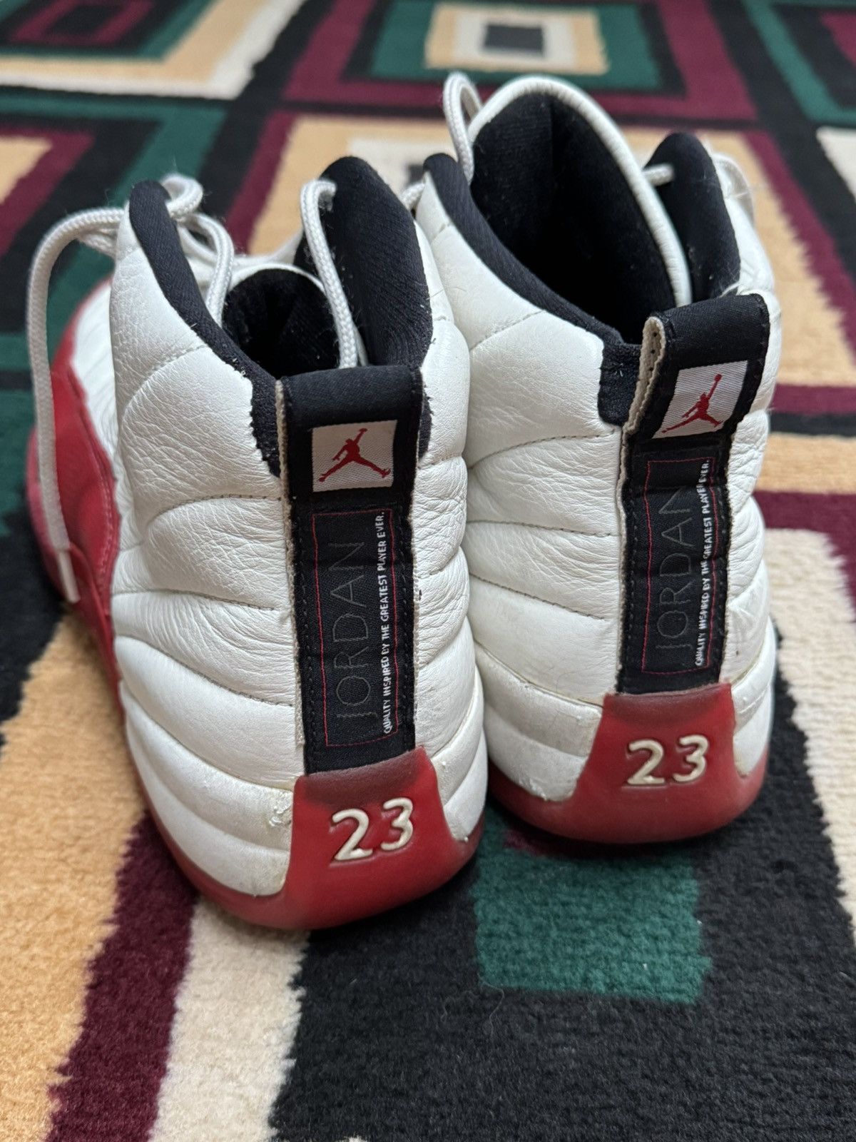 Jordan Brand 1996 OG Nike Air Jordan 12 Cherry Size US 13 / EU 46 - 5 Thumbnail