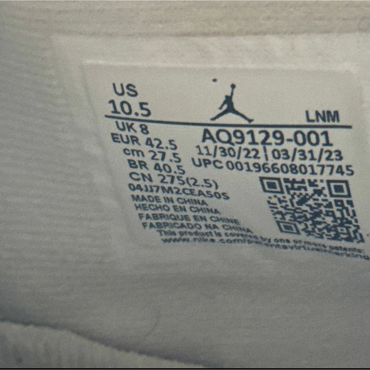 Jordan Brand × Nike Size 10.5 - Air Jordan 4 Retro Frozen Moments Women's Shoes Size US 10.5 / IT 40.5 - 7 Thumbnail
