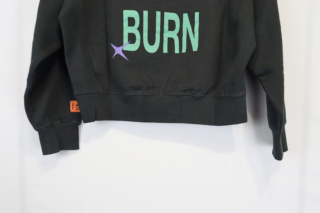 Heron Preston o1rshd1 HP Burn Crewneck in Black Size US M / EU 48-50 / 2 - 11 Thumbnail