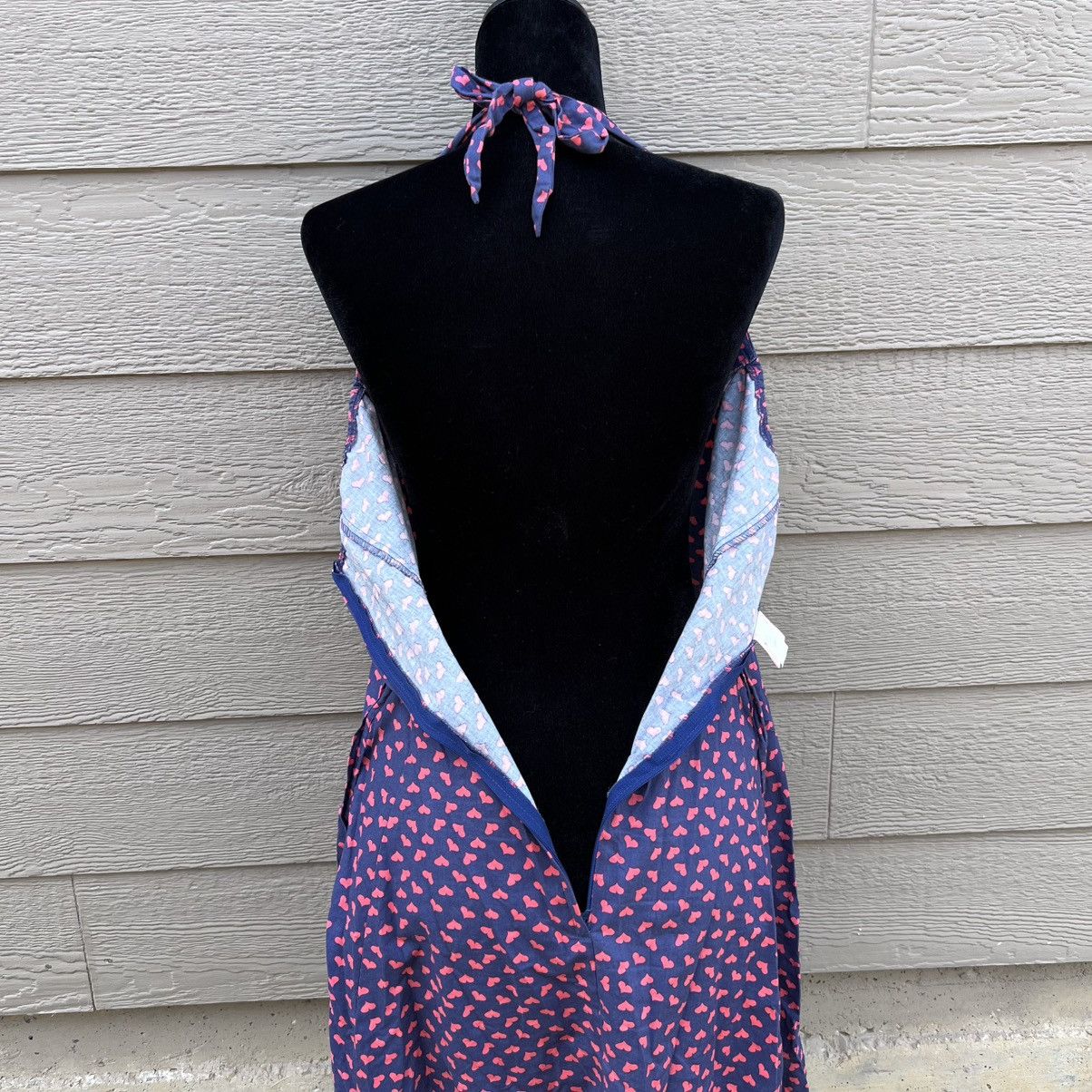 Other Vintage halter heart design midi dress Size L / US 10 / IT 46 - 5 Thumbnail